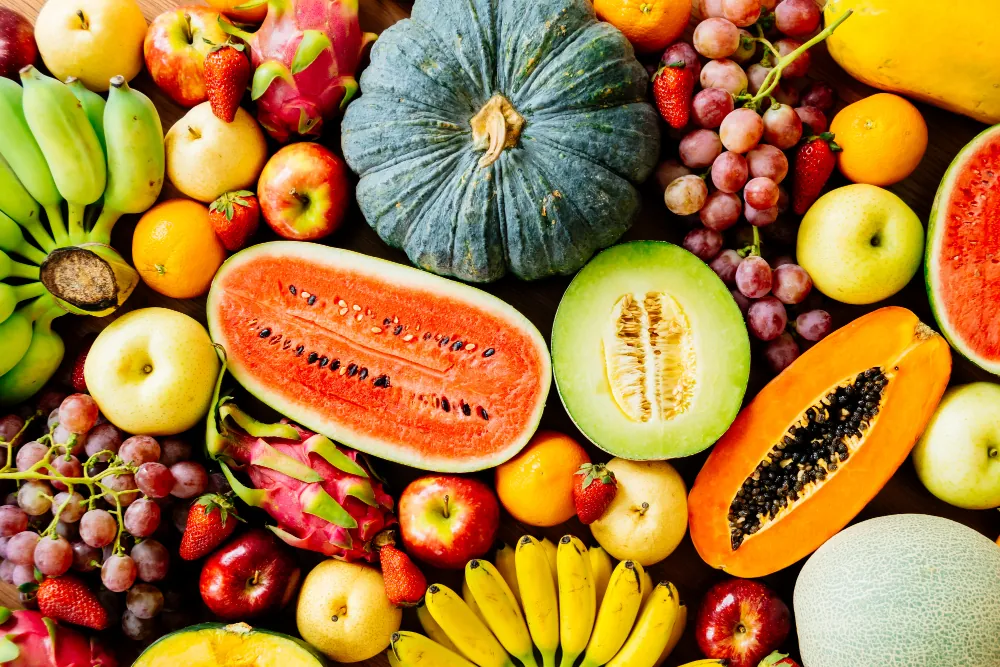Frutas frescas variadas